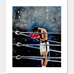 Muhammad Ali Brush Posters and Art